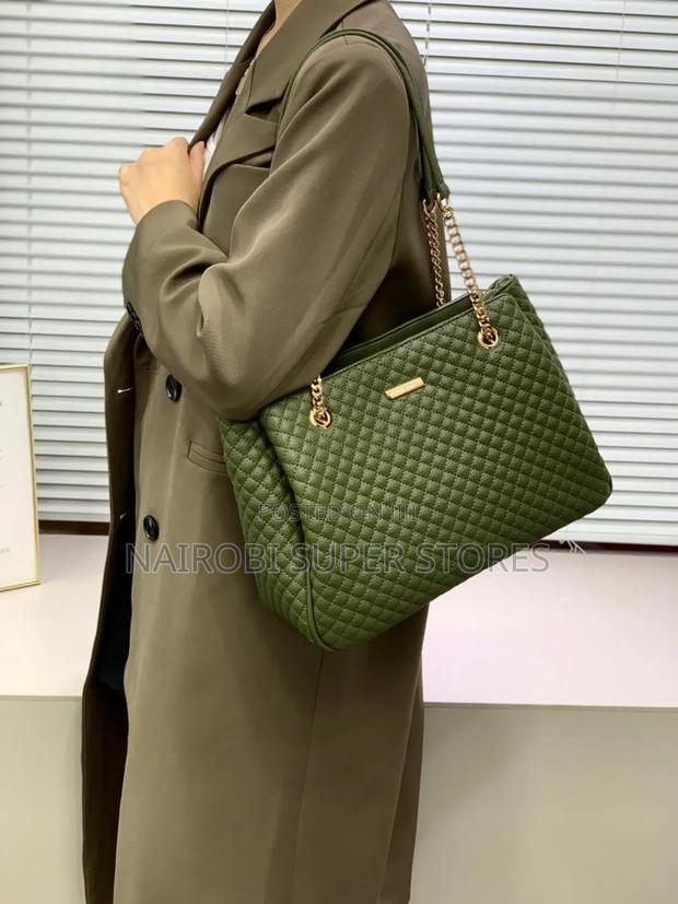 Oceania 2in1 Emerald Green Look Ladies Handbag - thumbnail 2