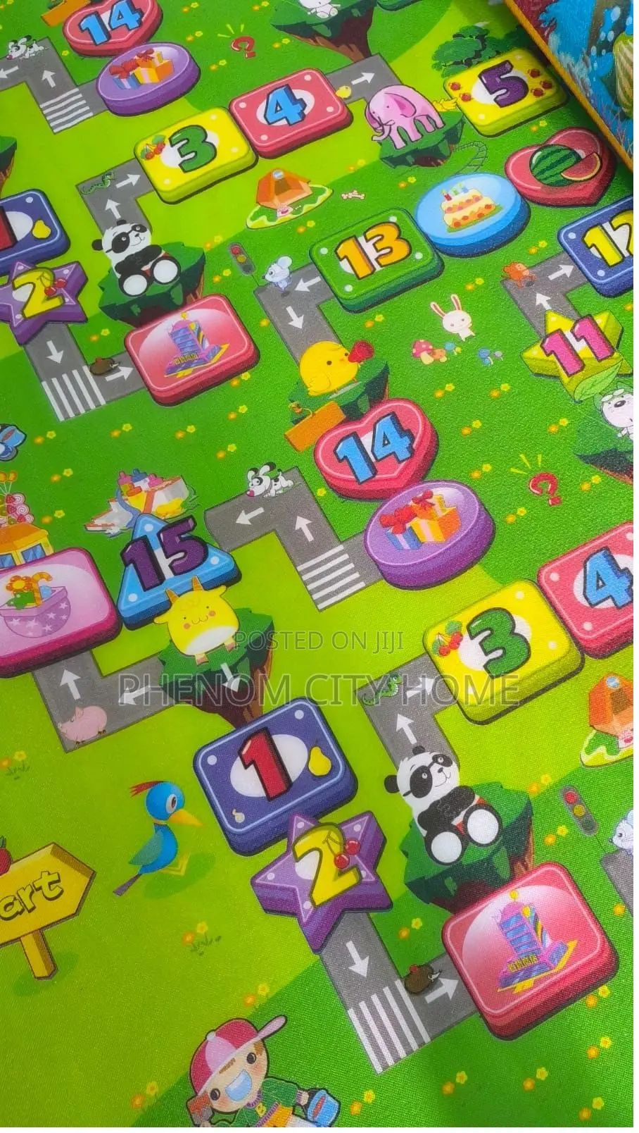 Double Sided Learning Kids Playmat Available