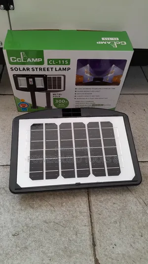 300W Original CC Lamp Solar Street Lamp With Metal Poles