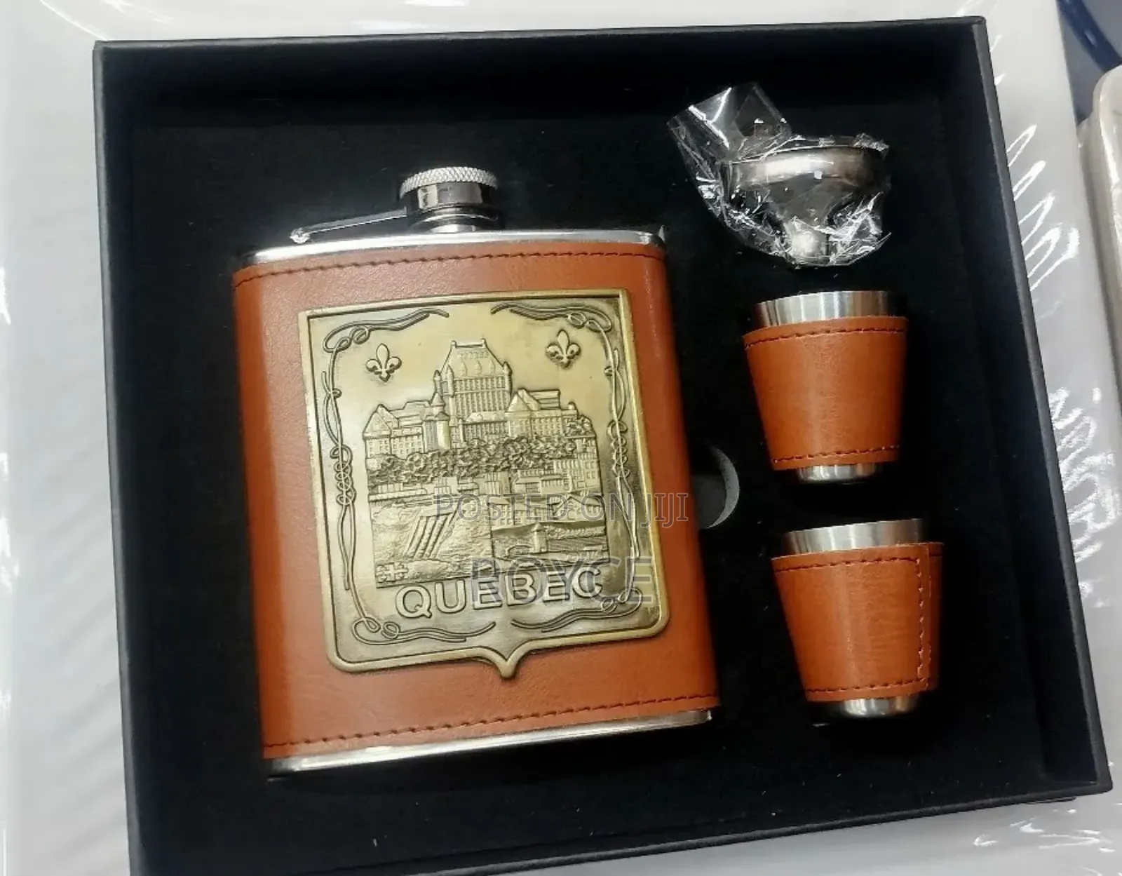 Whiskey Hip Flask Gift Set