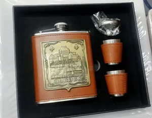 Whiskey Hip Flask Gift Set