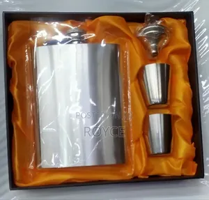 Whiskey Hip Flask Gift Set