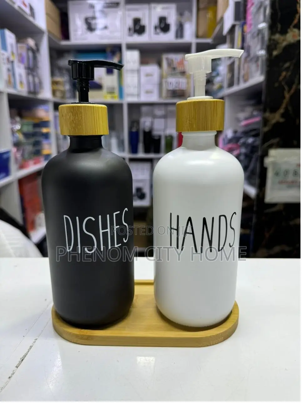 3pc Set Hand and Soap Dispenser Set