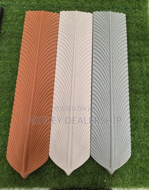 Decorative Pu Feather Shape Stone Panels
