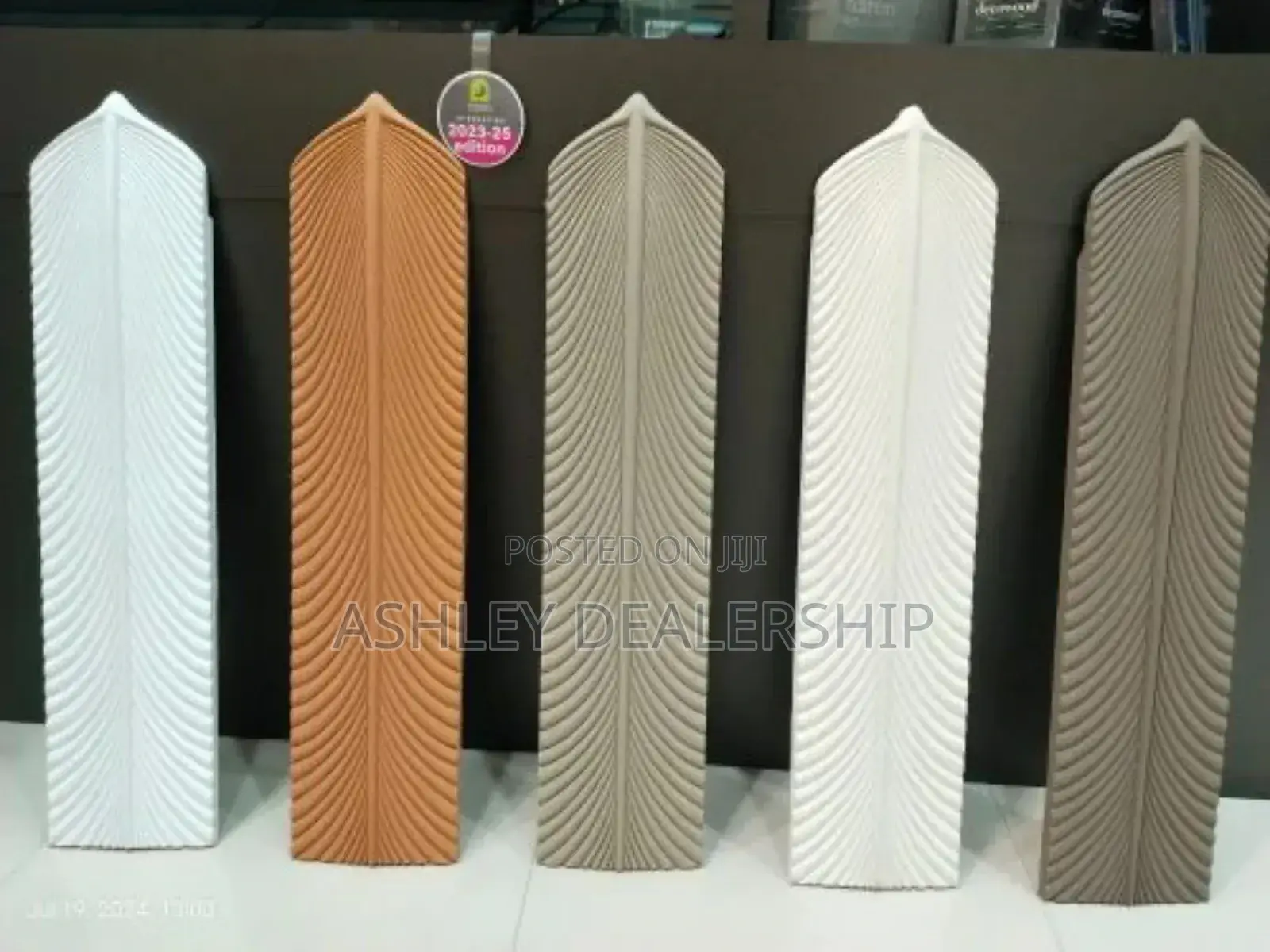 Decorative Pu Feather Shape Stone Panels