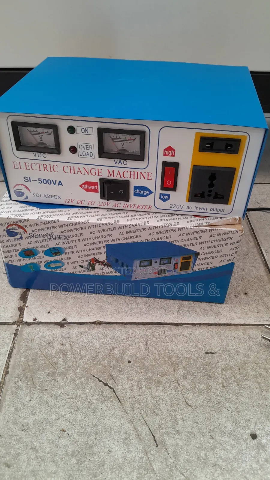 Solarpex Inverter Charger 500VA 12volts