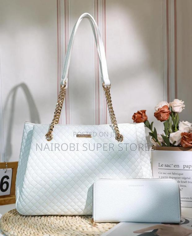 Oceania 2in1 White Ladies Handbag - main view