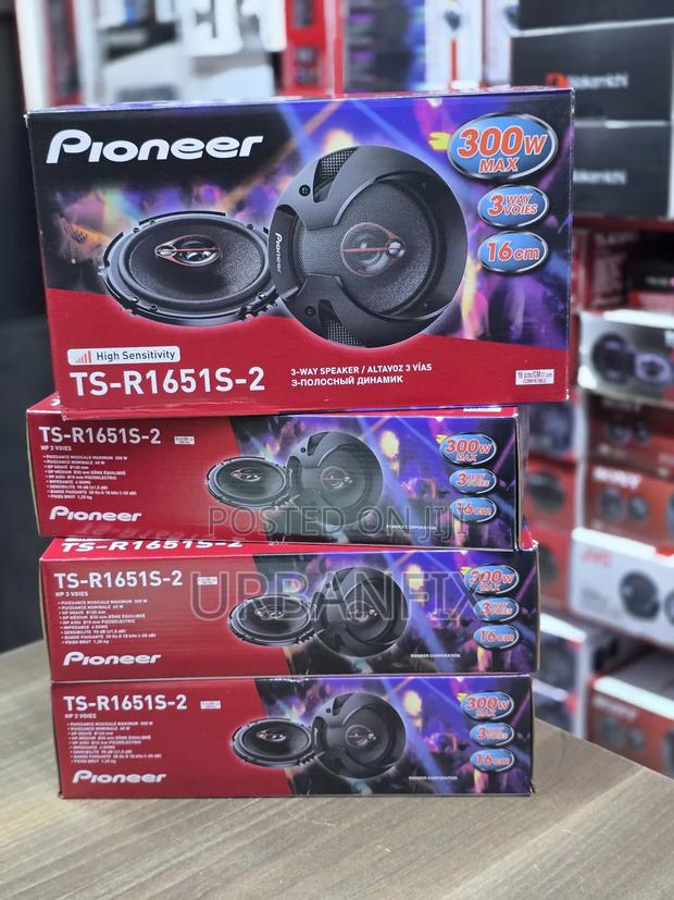 Pioneer 300watts 6 Inch Midrange Speakers Ts-R1651s - A Pair