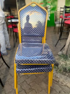 Blue Conference Church Chairs