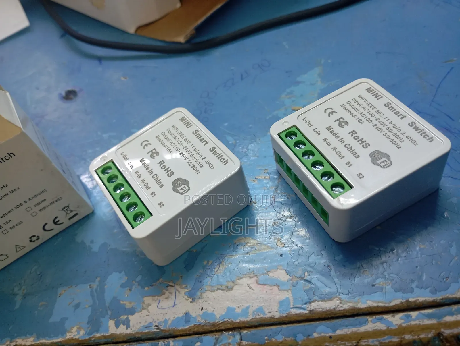 Mini 16A WIFI Smart Touch Switch APP Wireless Remote Control
