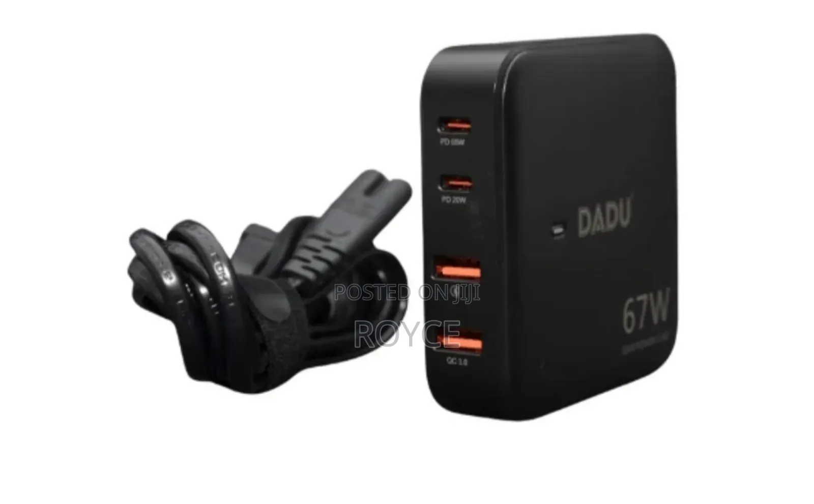 2A + 2C Fast Charger Kit Cube -67w