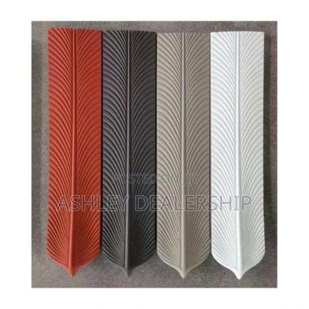 New PU Feather Shape Stone Panel