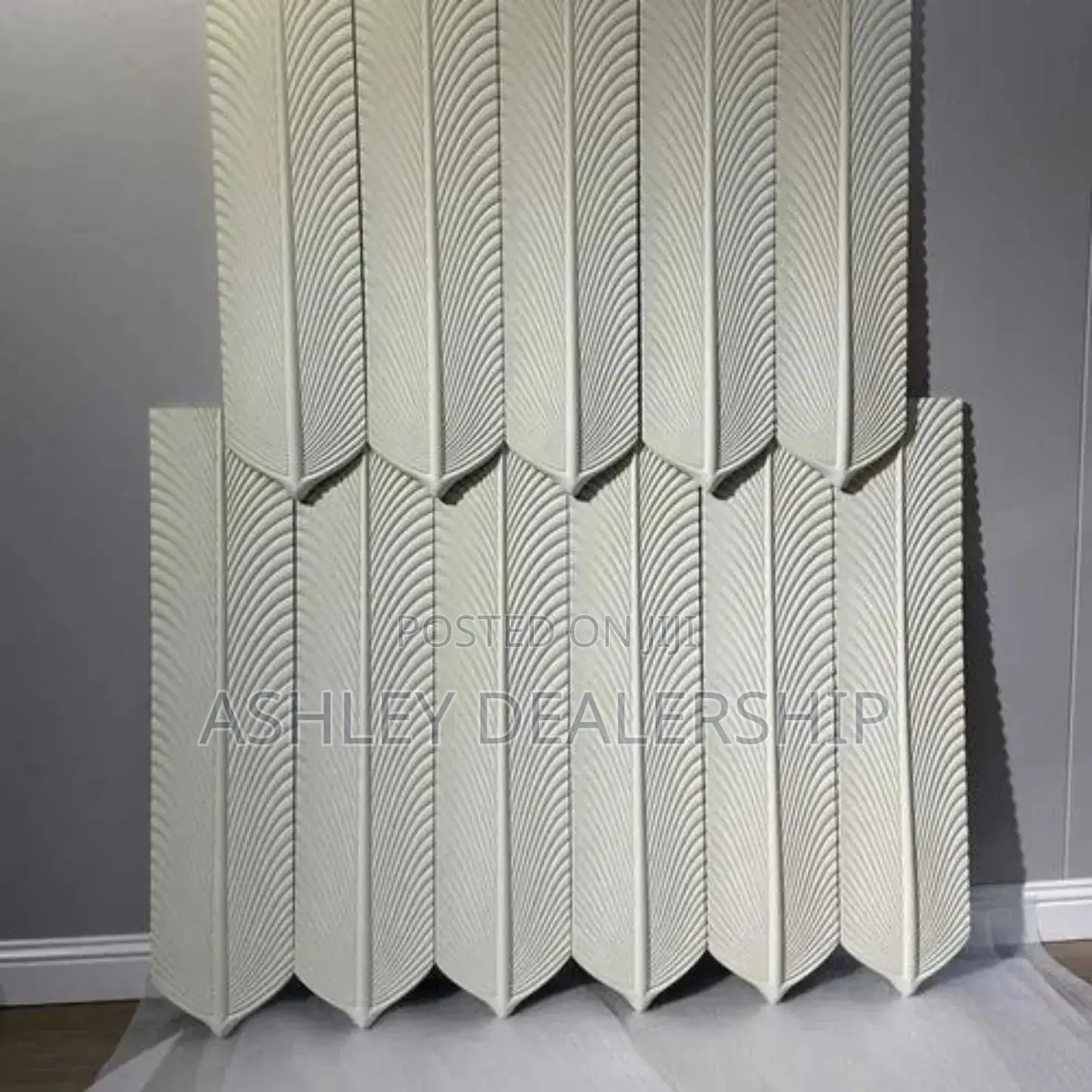 New PU Feather Shape Stone Panel