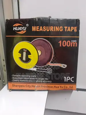 100 Metres Measuring Tape Huayu Reliable in Accuracy