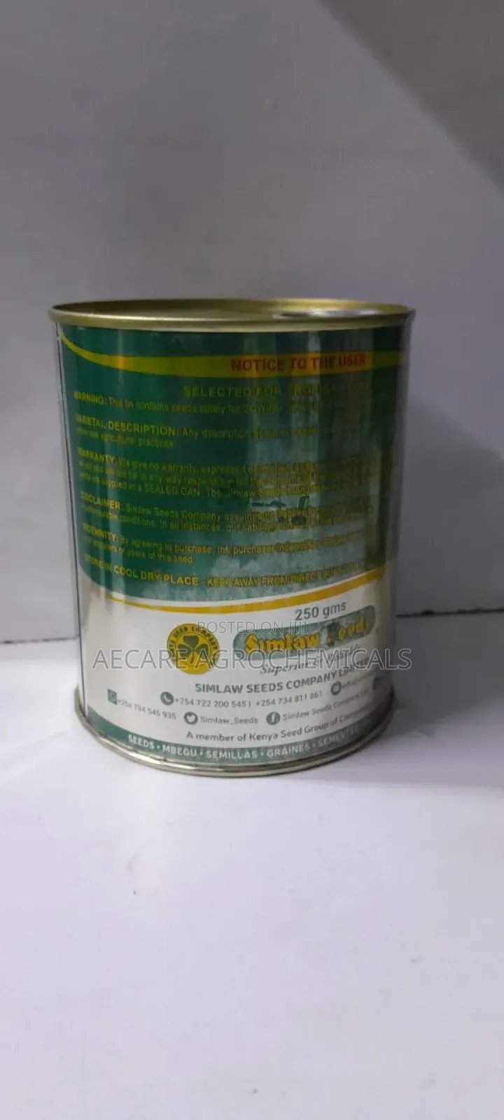Bermuda Lawn Grass (Simlaw Seeds) 100g, 250g, And 500g