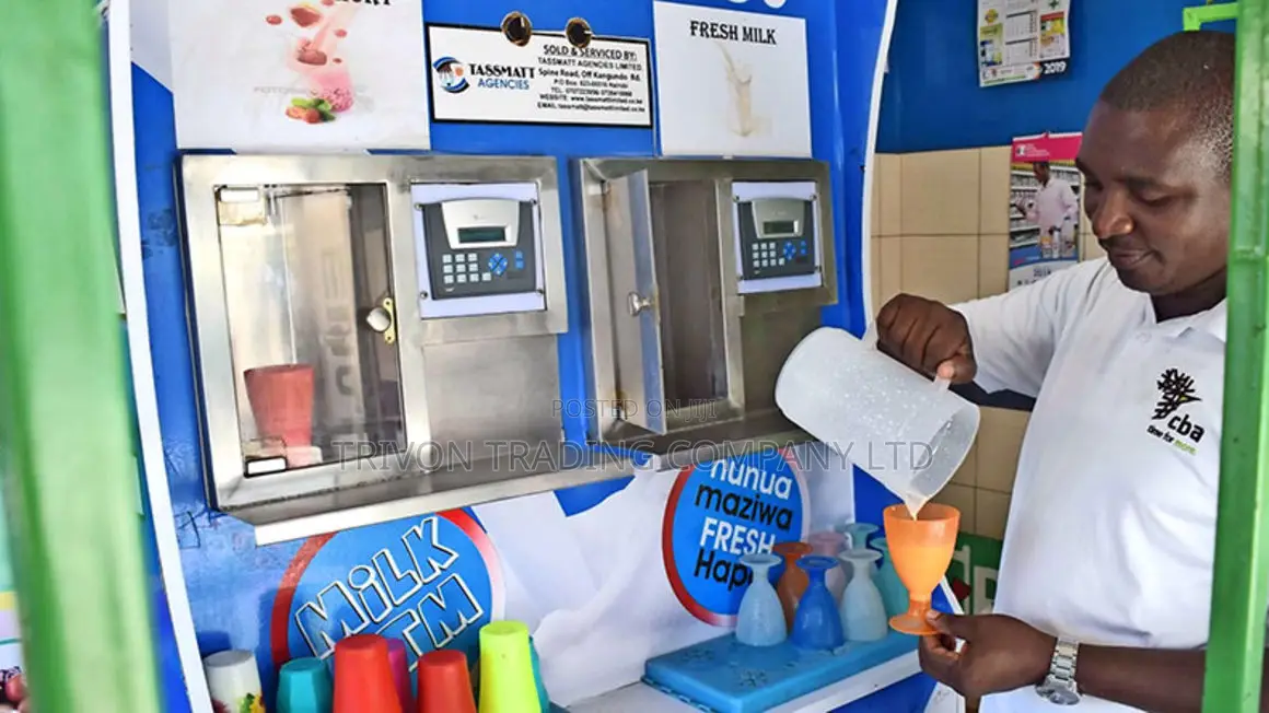 Start You Milk Vending Business (200L Milk Atm)