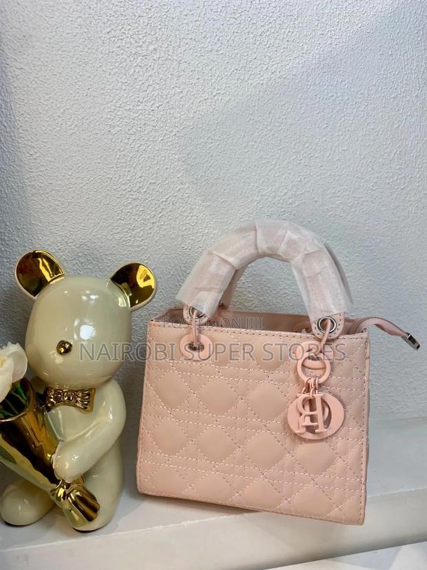 Cute Composure Quilted Mini Ladies Handbag Blue