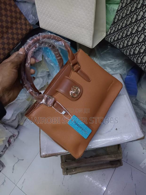 Fancy Flora 2in1 Brown Ladies Handbag - thumbnail 2