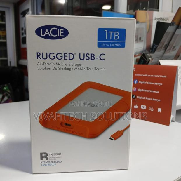 Lacie Rugged Usb C 1tb Portable Ssd