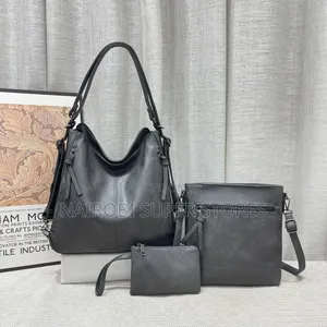 Royasoft 3in1 Khaki Ladies Handbag