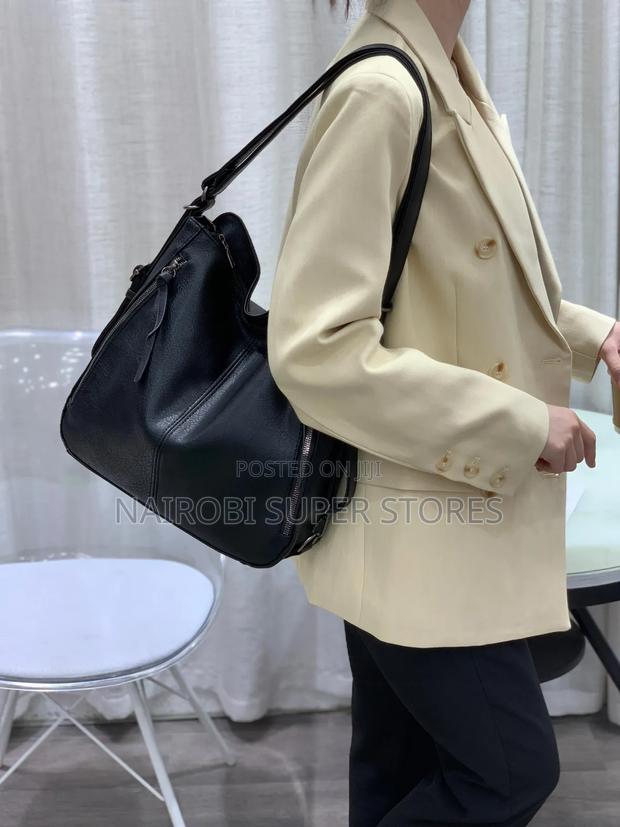 Royasoft 3in1 Maroon Leather Ladies Handbag - thumbnail 2