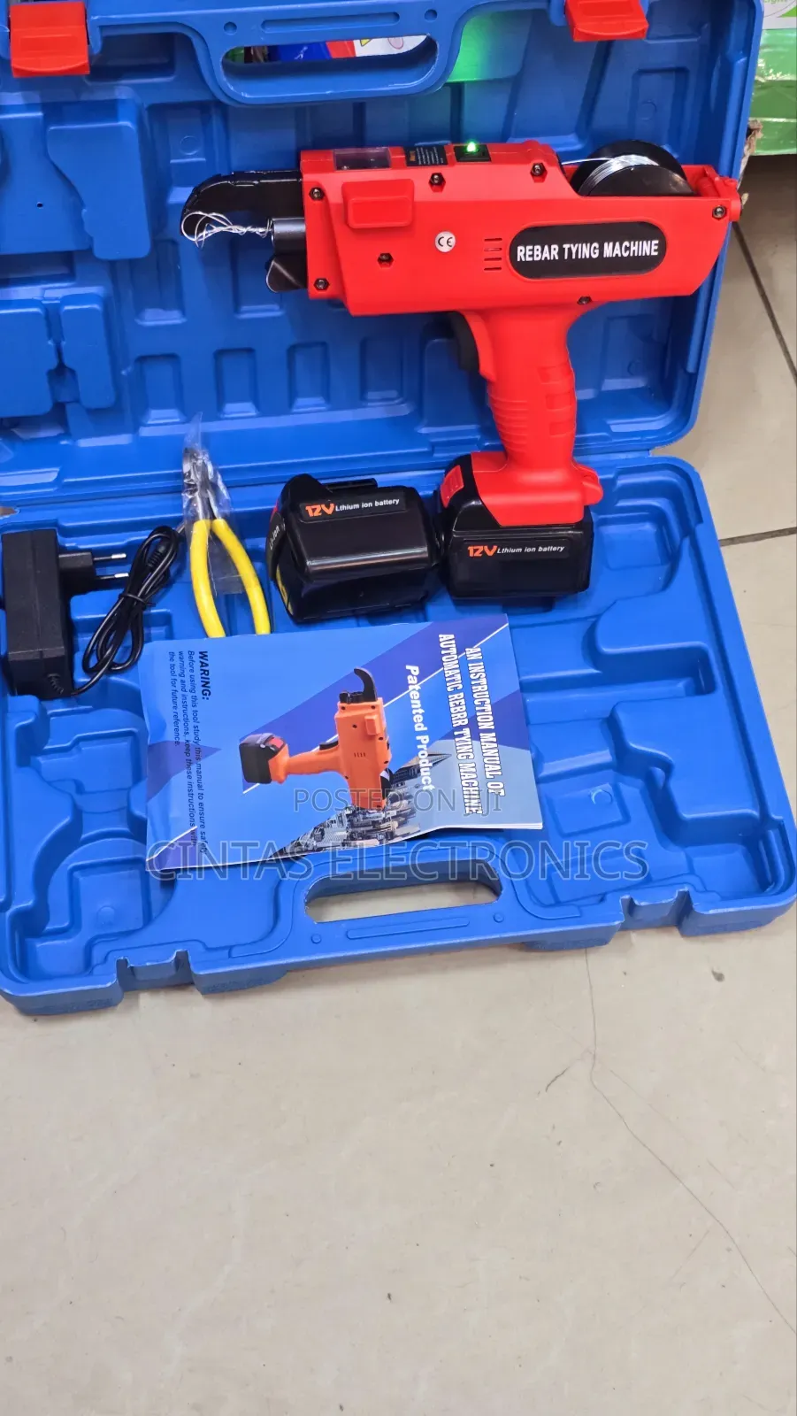 Cordless Rebar Tying Machine/Rechargeable
