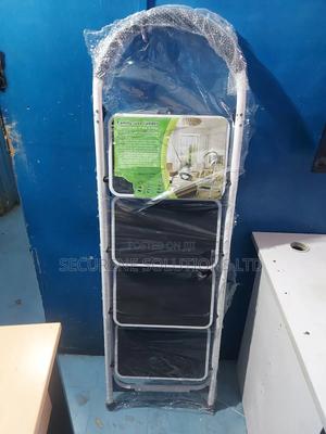 Wrapped 4-Step Steel Ladder. - thumbnail 2