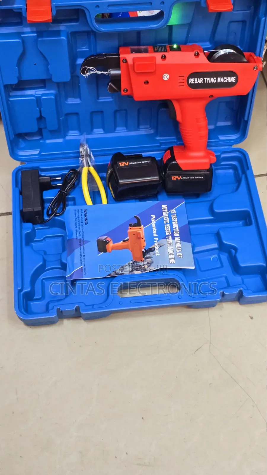 Portable Rebar Tying Machine