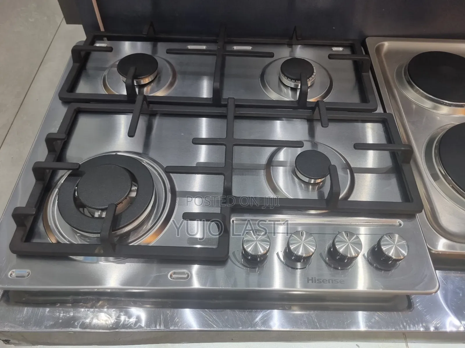 Brand New Hisense HHU60GAGR 60cm Built-in 4 Burner Gas Hob