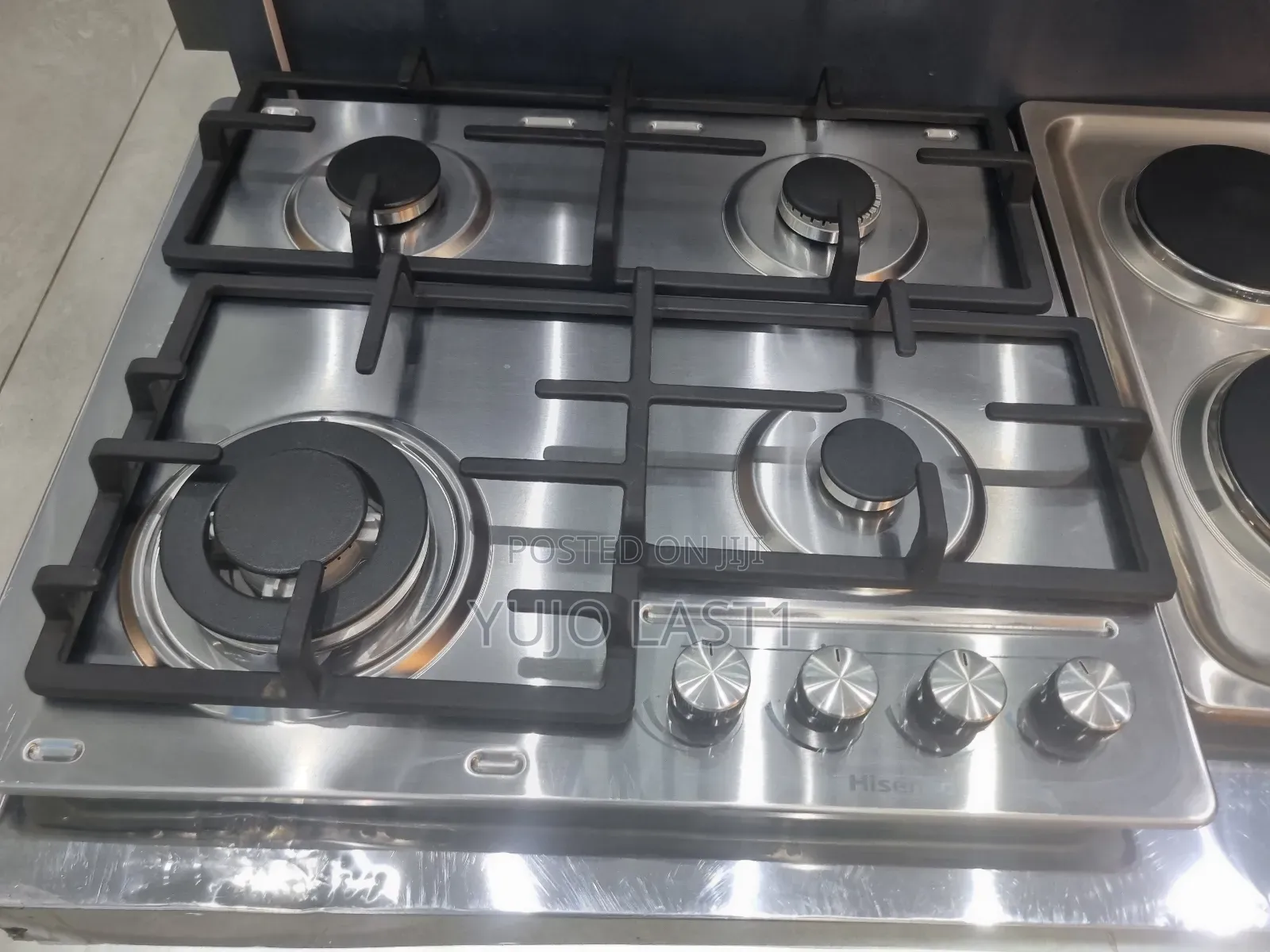 Brand New Hisense HHU60GAGR 60cm Built-in 4 Burner Gas Hob