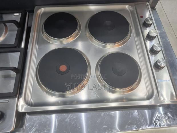 Hisense H60stes 4 Electric Hob – Stainless