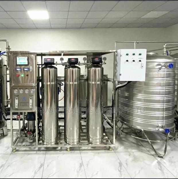 Water Purification Setup 1000lph Ro and Storage Stanks - main view