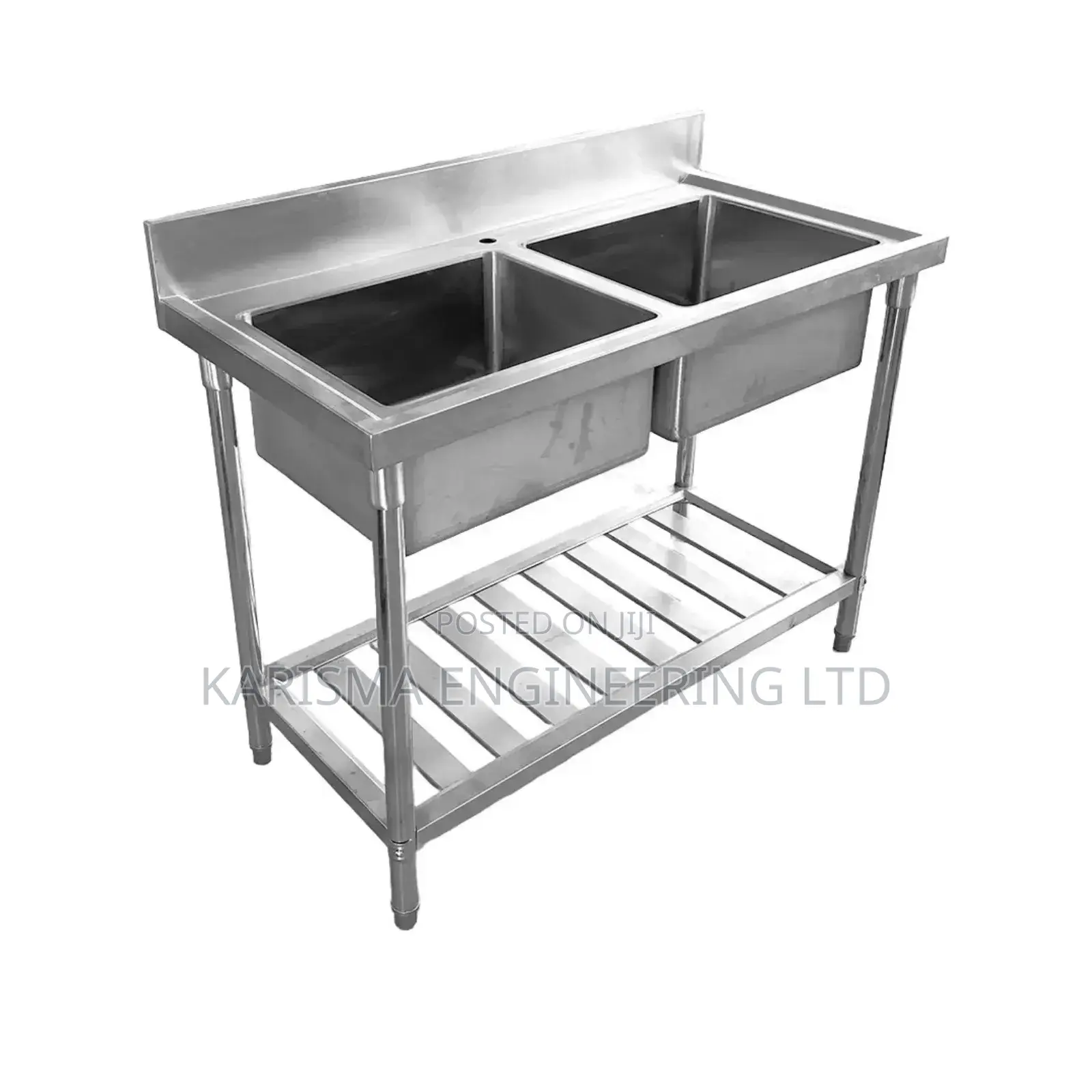 Stainless Steel Double Bowl Sink