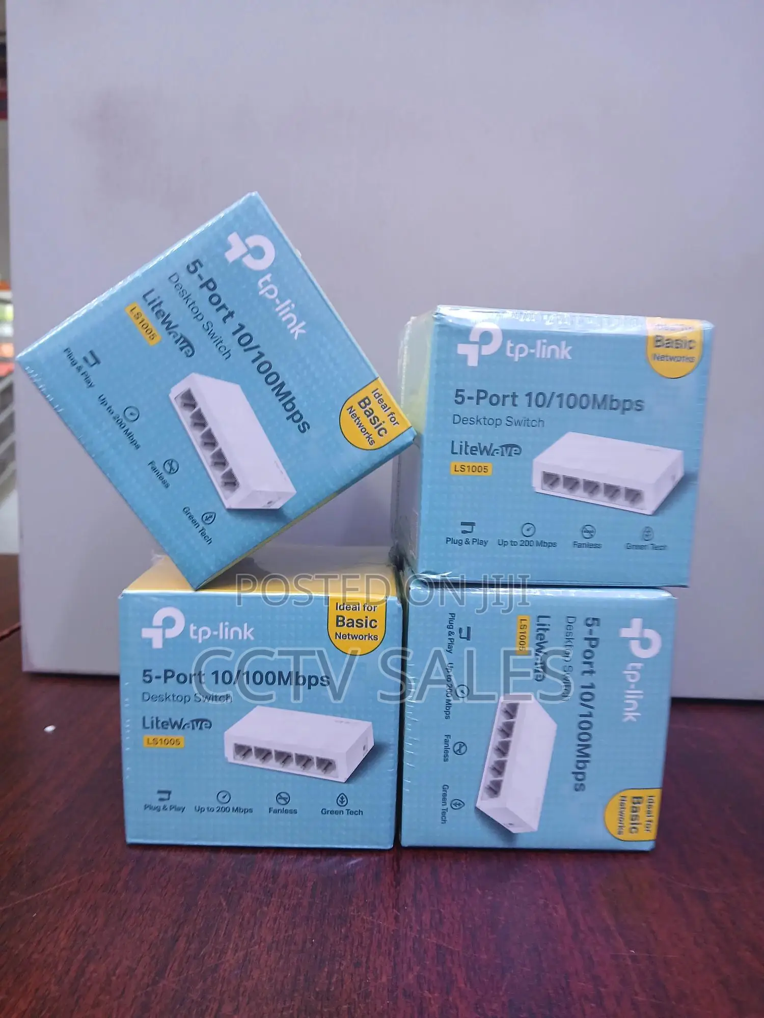 Tp-Link 5-Port 10/100mbps Desktop Switch - TL-LS1005