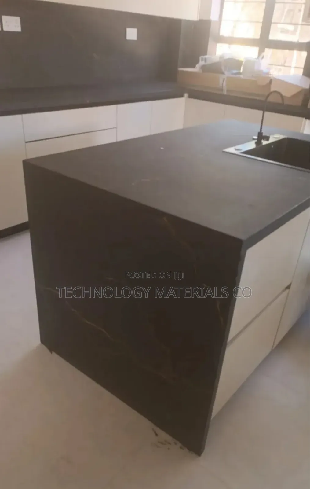 Black Ice Age Island Sintered Stone(3.2M * 1.6M * 12mm)