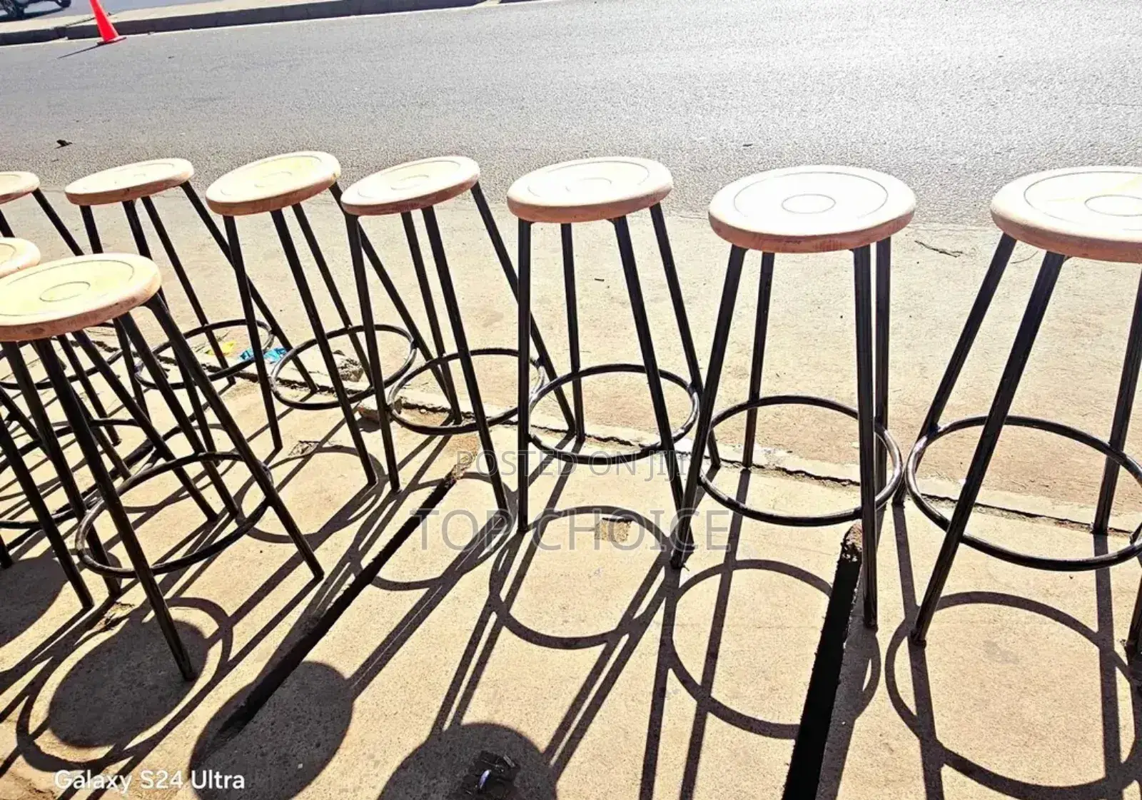 Wooden Lab Stools