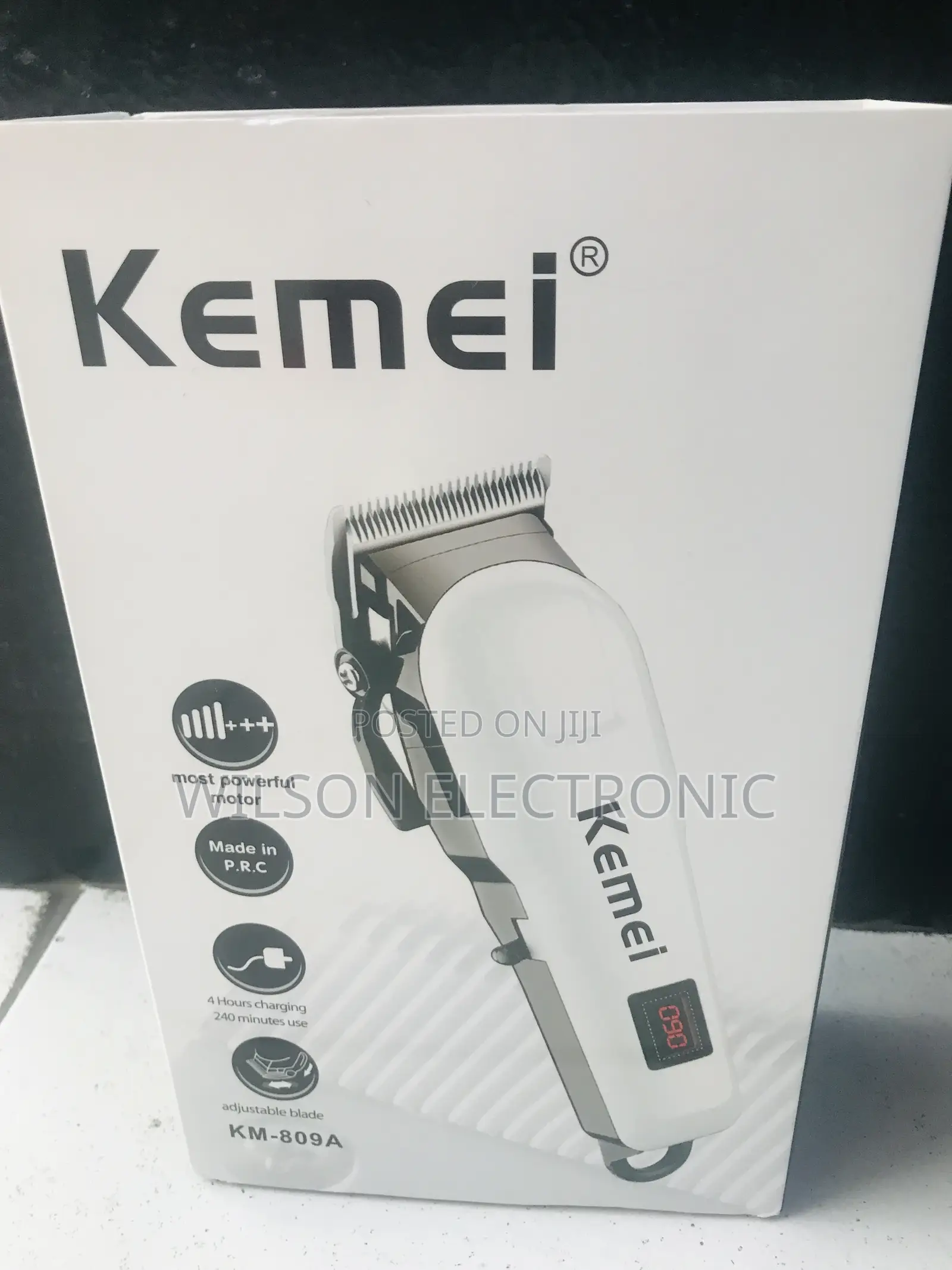 KEMEI Rechargeable Hair Clipper. KM-809A