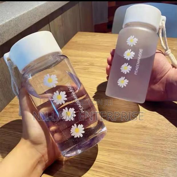 Cute Transparent Water Bottles. 450ml - main view