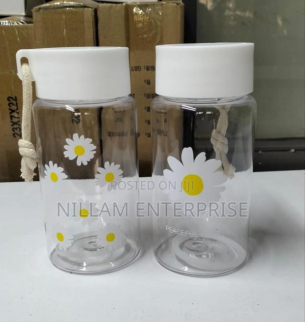 Cute Transparent Water Bottles. 450ml - thumbnail 3