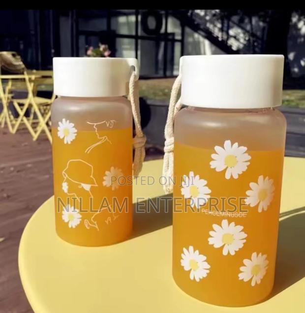 Cute Transparent Water Bottles. 450ml - thumbnail 4