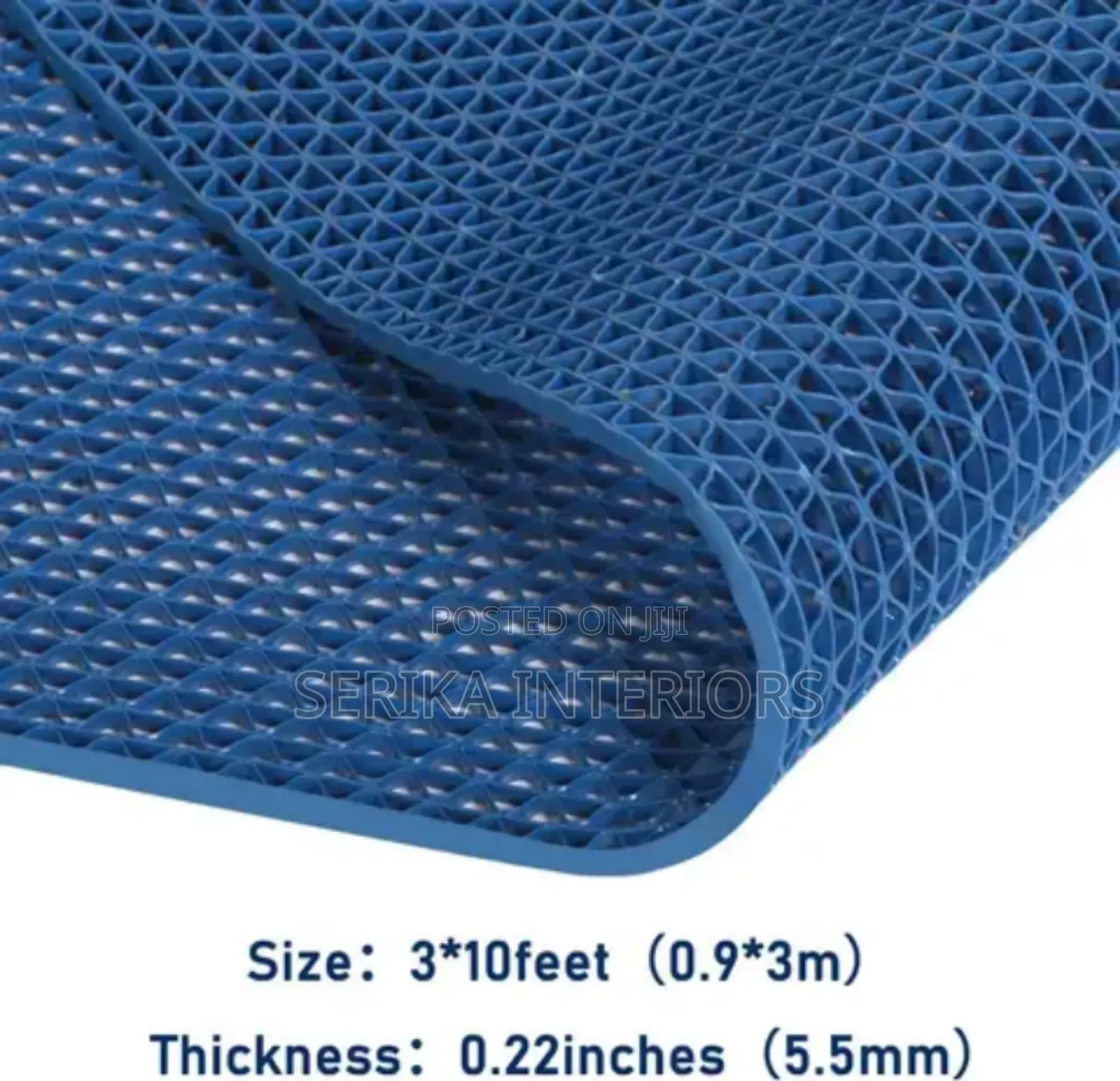 Blue PVC Anti Slip Mats