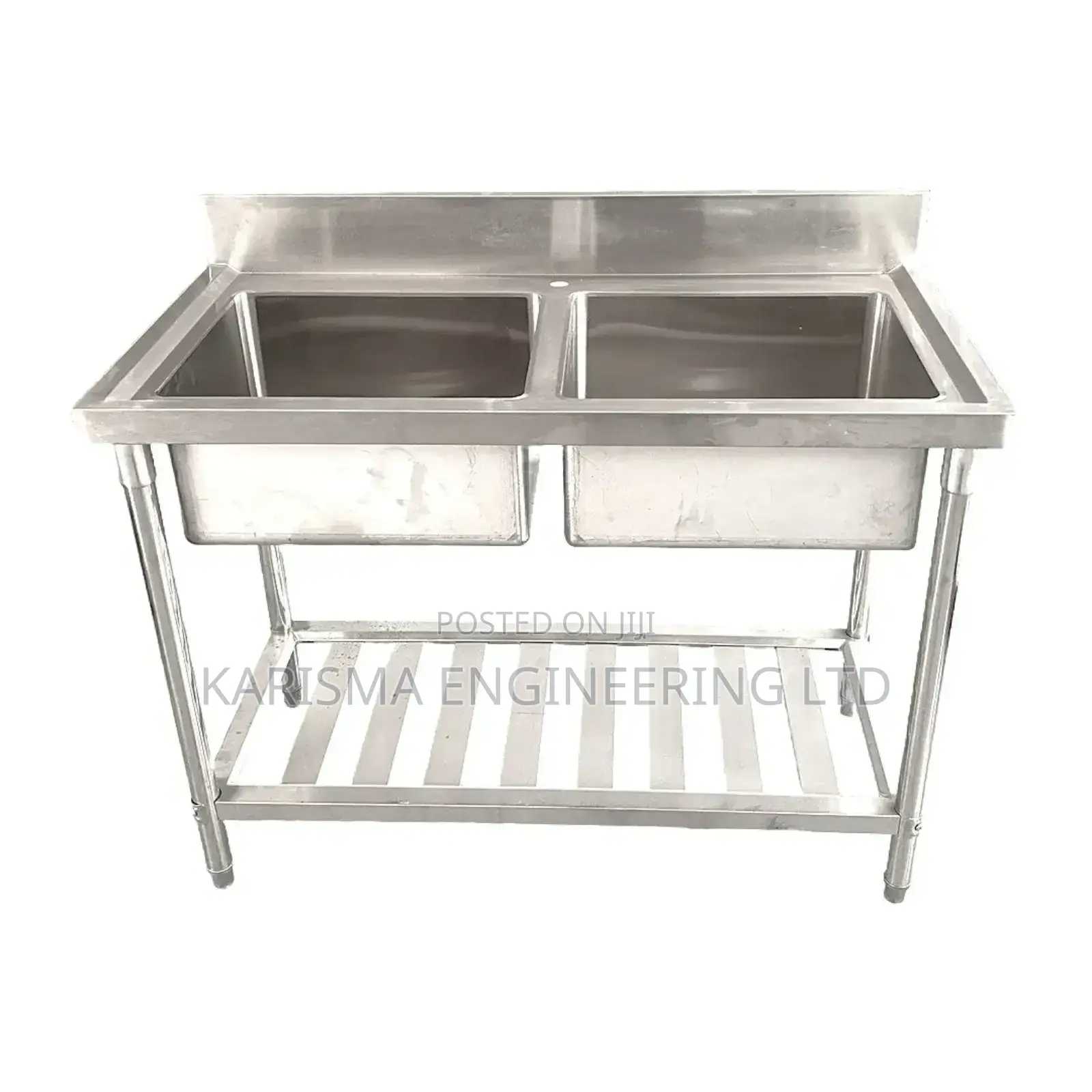 Commercial Double Bowl Sink
