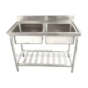 Commercial Double Bowl Sink