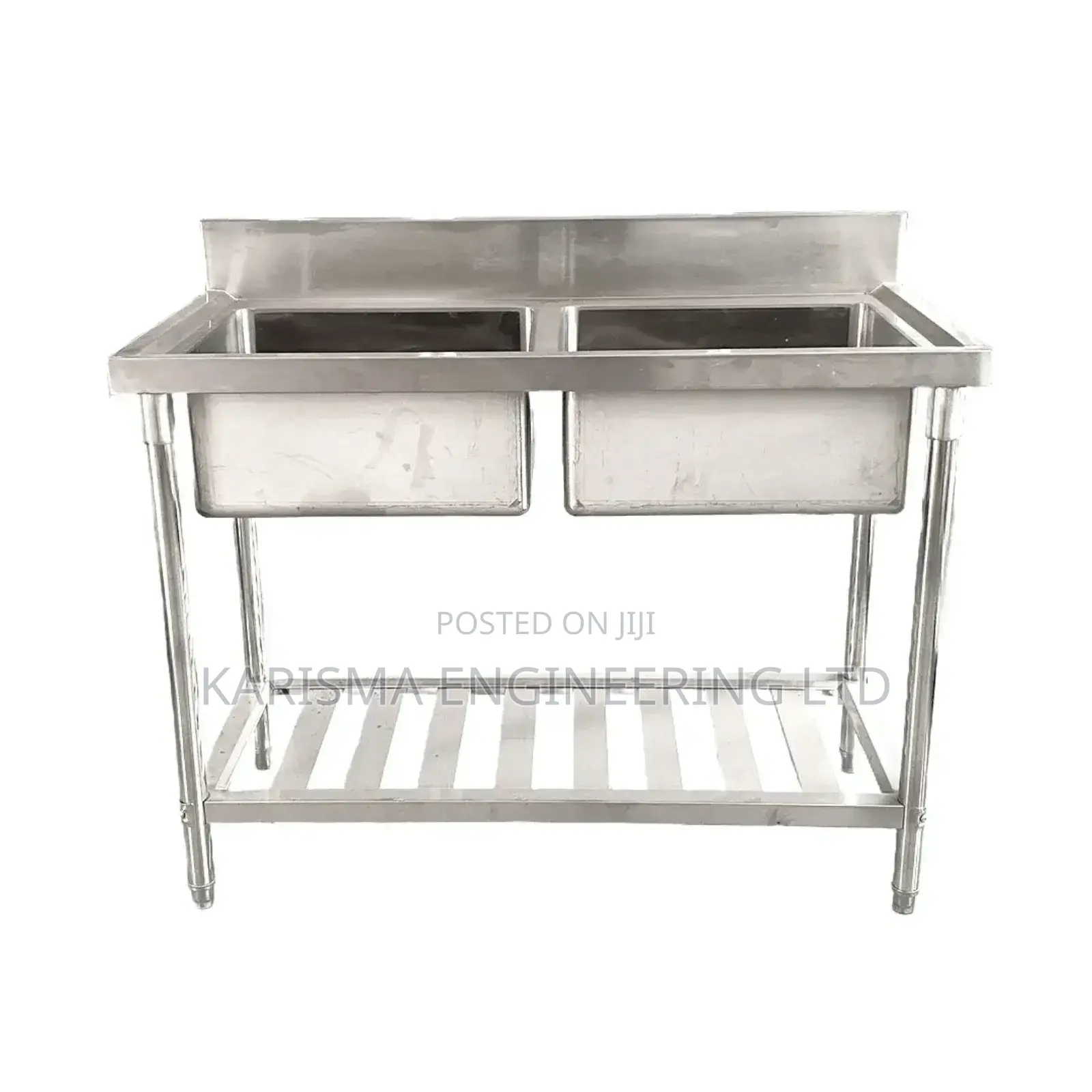 Commercial Double Bowl Sink