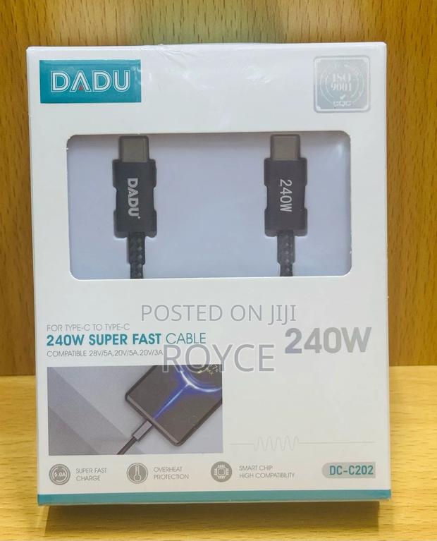 Type C to Type C Cable -240w - main view