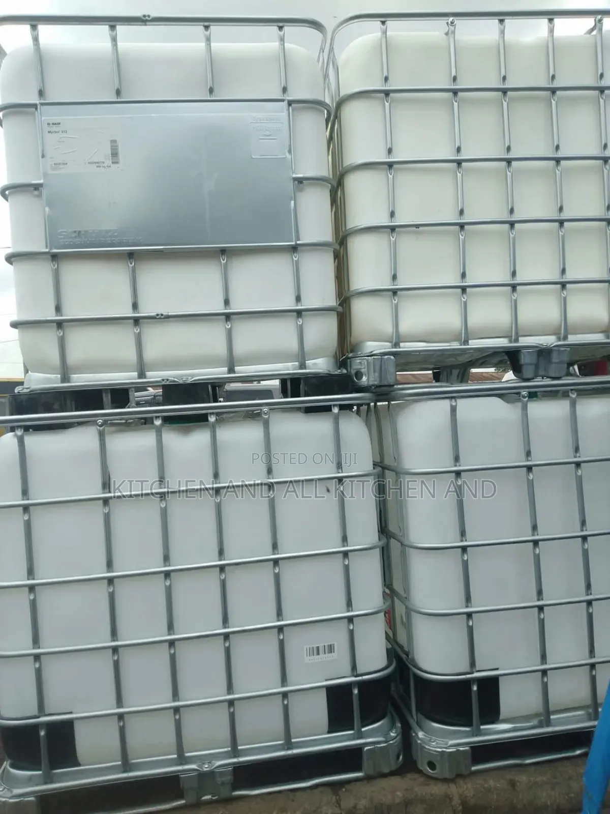 Quality White Caged Tanks