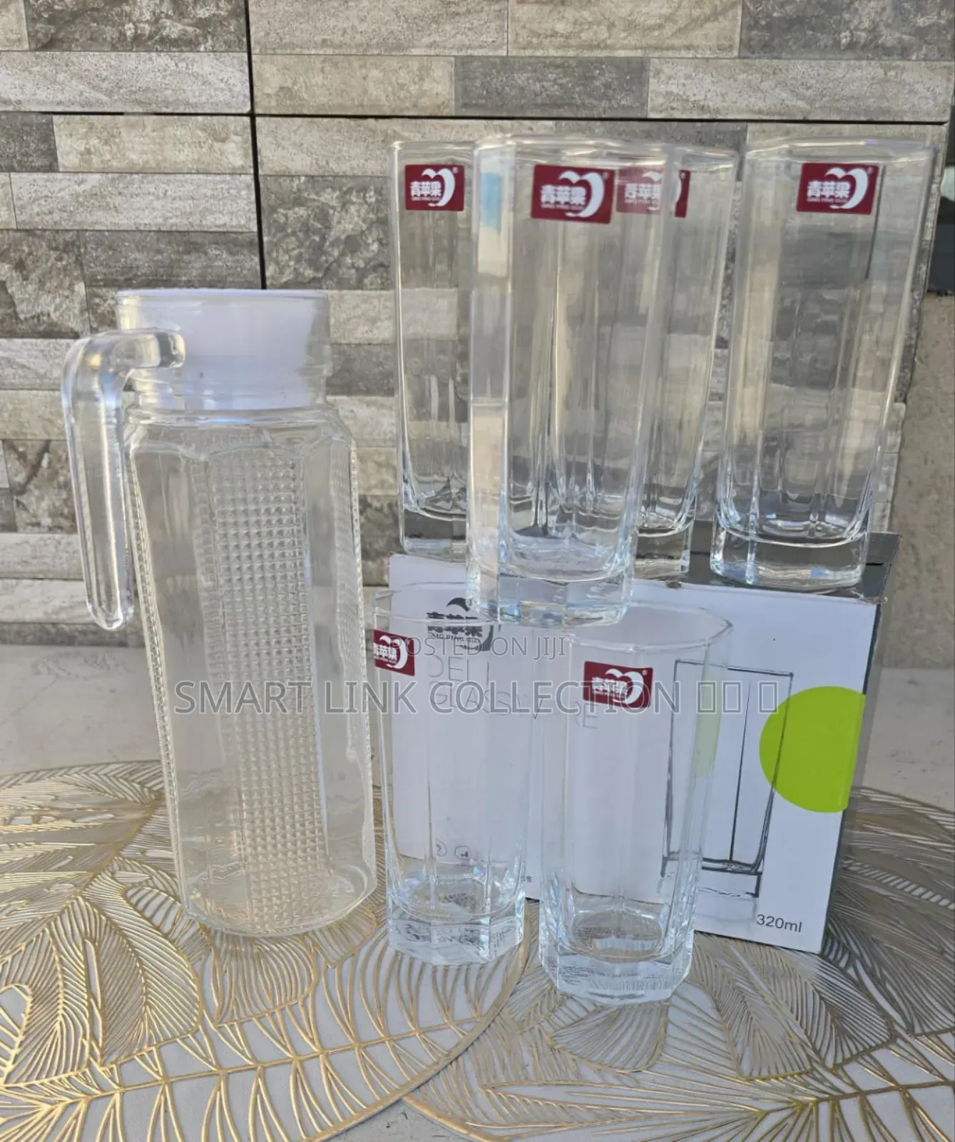 *7 Pc Glass Set*
Set Contains.