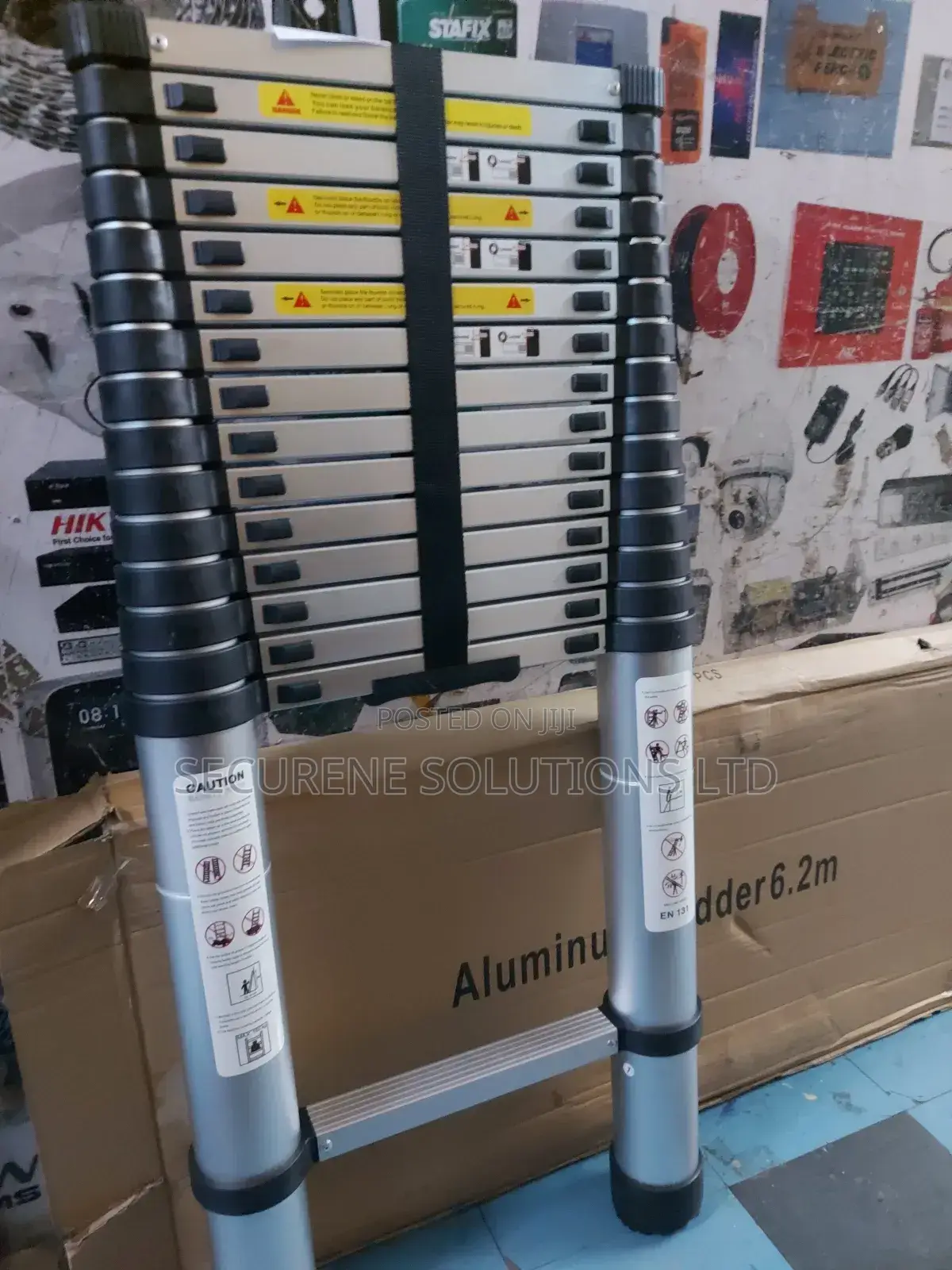 6.2m Single Telescopic Ladder