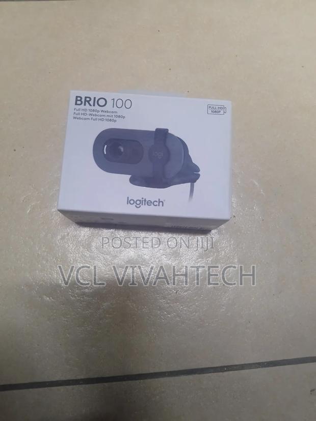 Logitech Brio 100 With Built in Microphone Camera - main view