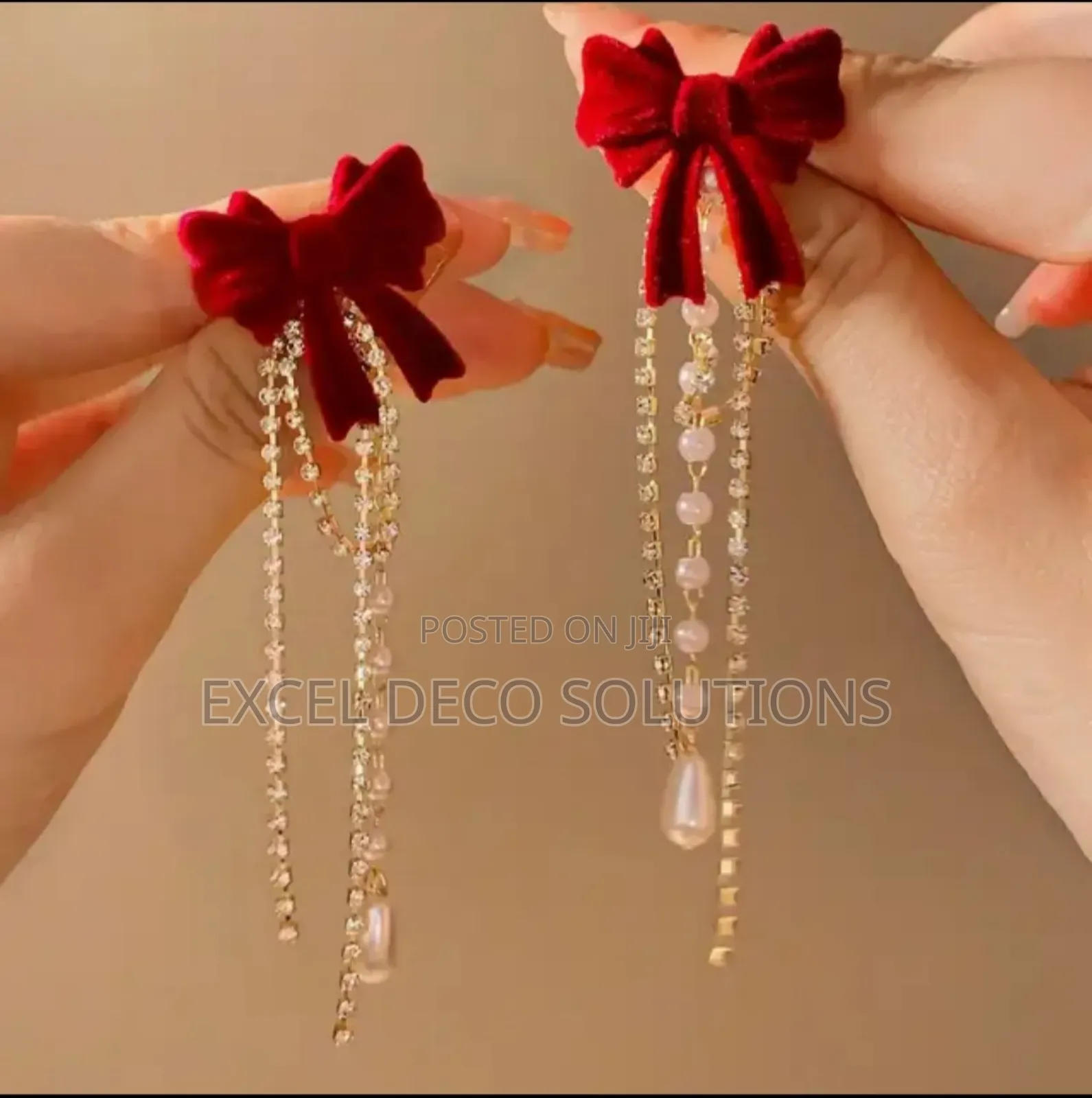 Vintage Long Drop Earrings.